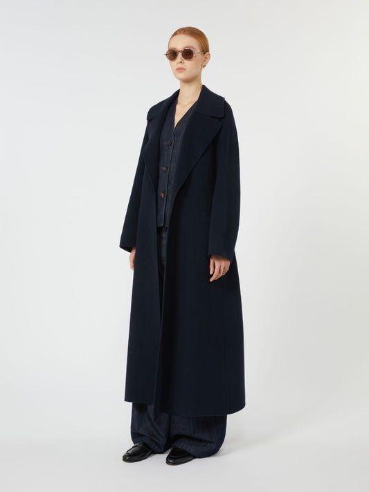 'S MAX MARA CAPPOTTO DORIS BLU