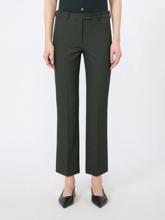 'S MAX MARA PANTALONE UMANITA' VERDE