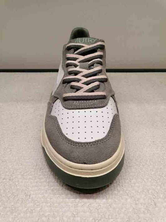 AUTRY SNEAKERS MEDALIST LOW WHITE MILITARY
