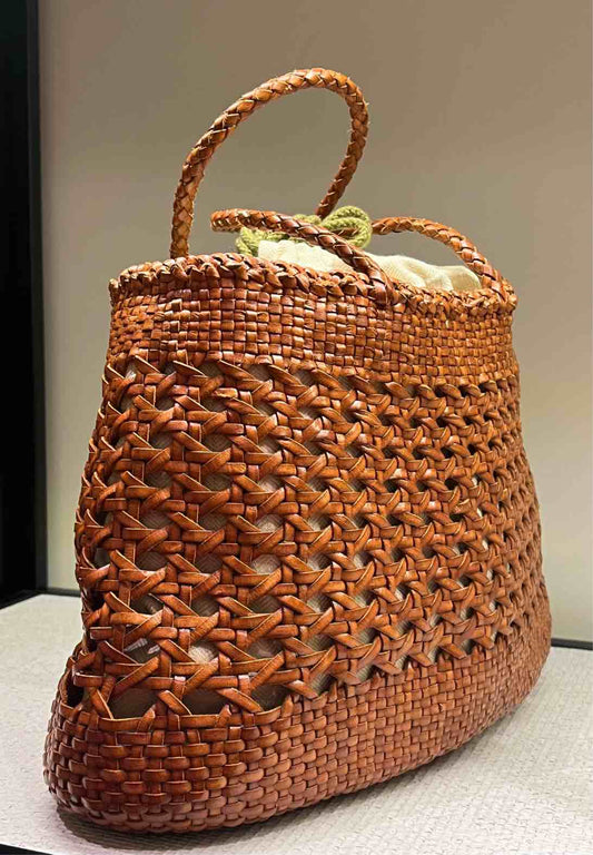 DRAGON DIFFUSION BORSA SANTA CANO DARK TAN