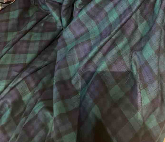 NINA 14.7 GONNA RUOTA TARTAN GREEN