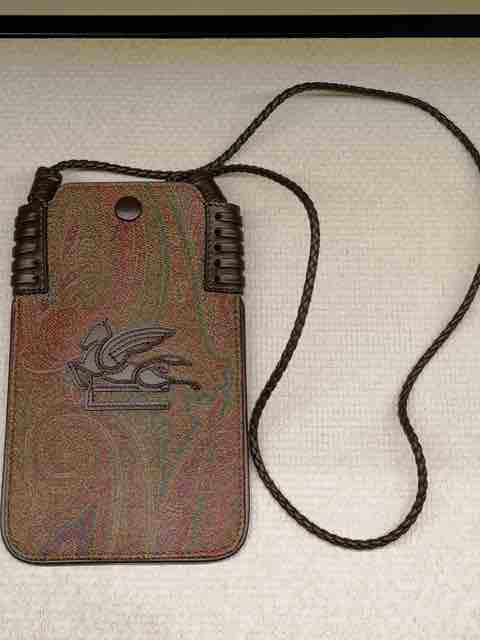 ETRO LIBRA PHONE BAG PAISLEY