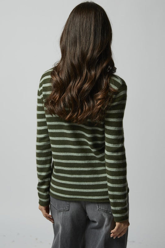 BE YOU MAGLIONE RIGHE VERDI