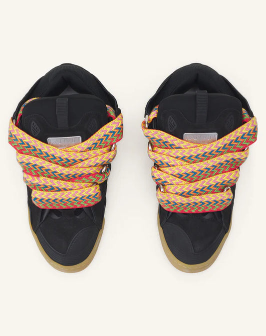 LANVIN SNEAKERS CURB PALE BLACK