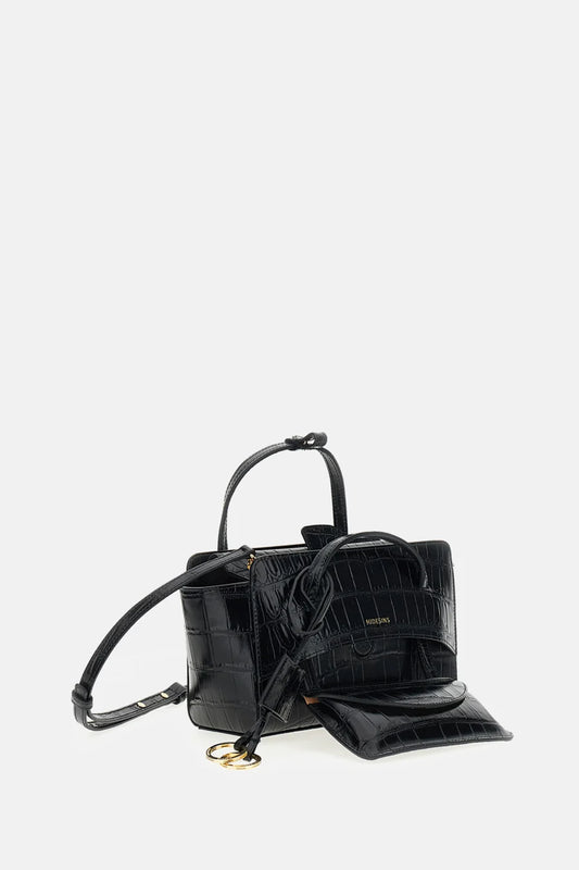 HIDESINS BORSA FLAP S COCCO BLACK