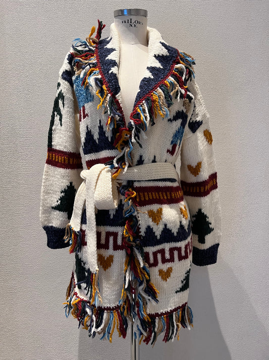 FRANTIC CARDIGAN DECEMBER MULTICOLOR