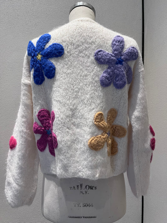 FRANTIC CARDIGAN MARIASOL PANNA