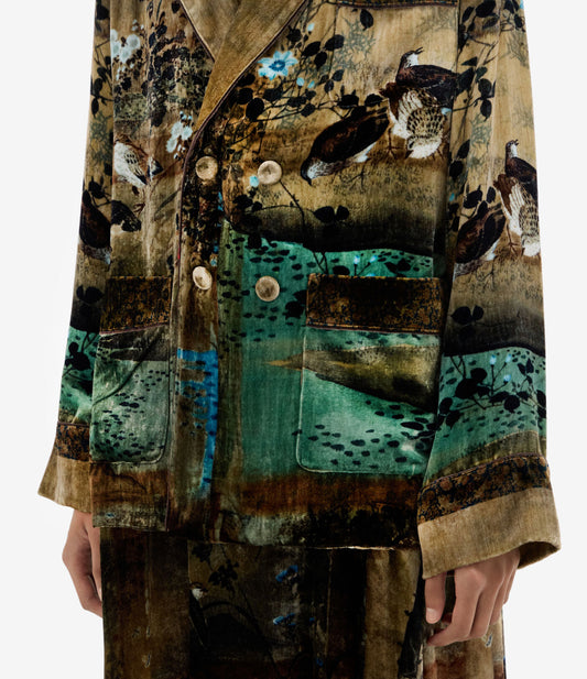 PIERRE-LOUIS MASCIA GIACCA KANPURS TURCHESE