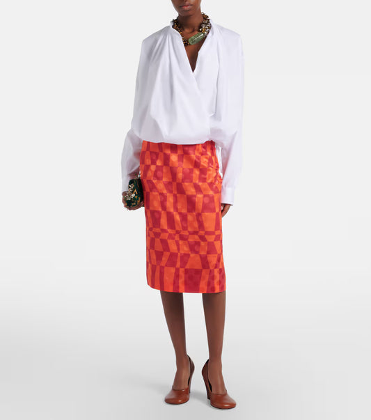 DRIES VAN NOTEN CAMICIA CENVER WHITE