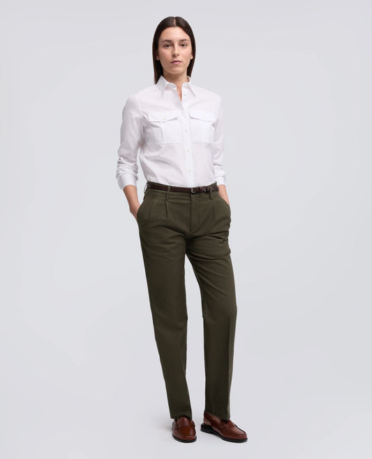 ASPESI CAMICIA CLASSICA WHITE