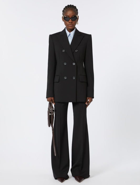 SPORTMAX GIACCA ADAMO NERO