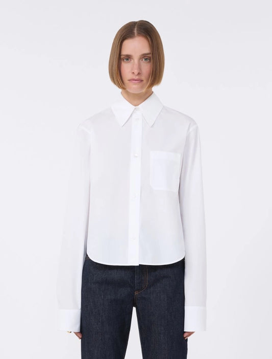 SPORTMAX CAMICIA CEPPO WHITE