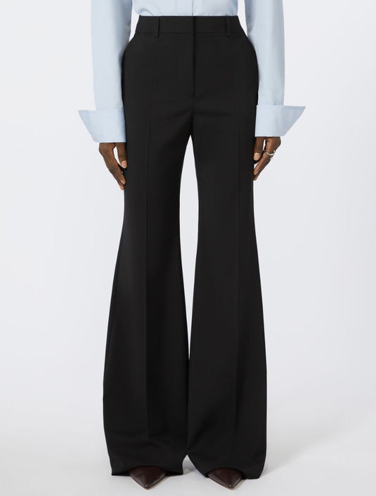 SPORTMAX PANTALONE HANGAR NERO