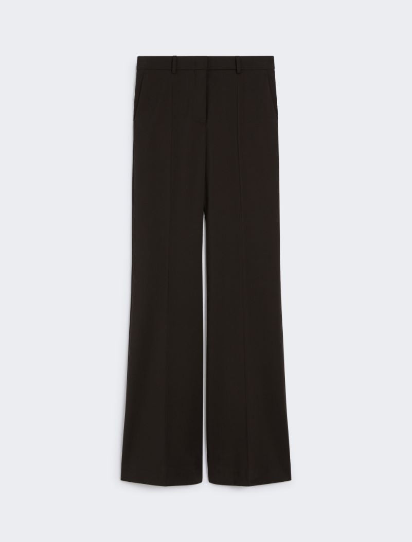 SPORTMAX PANTALONE HANGAR CIOCCOLATO