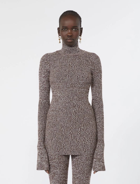 SPORTMAX MAGLIA BOUQUET CANAPA