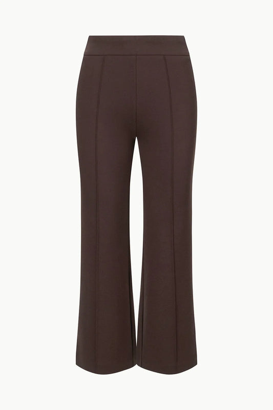 STAUD PANTALONE KNACK DARK CHOCOLATE