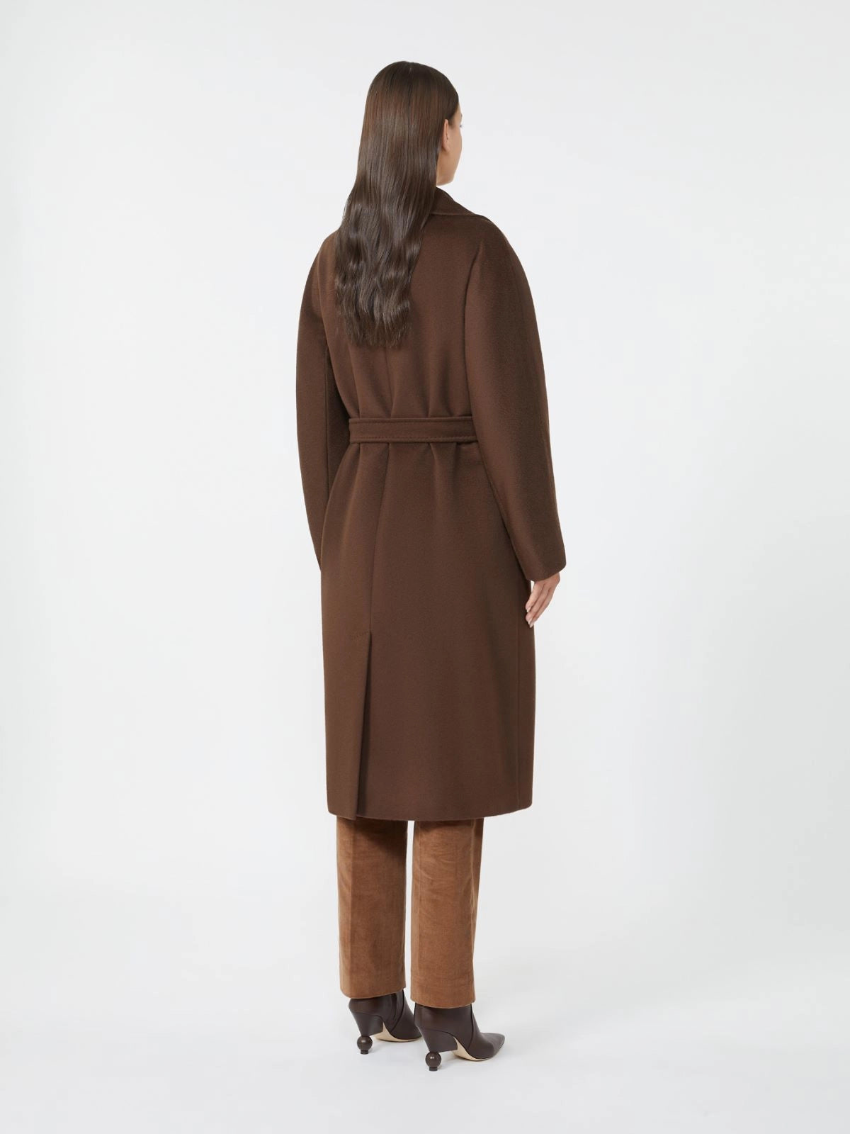 WEEKEND MAX MARA CAPPOTTO RESINA CIOCCOLATO