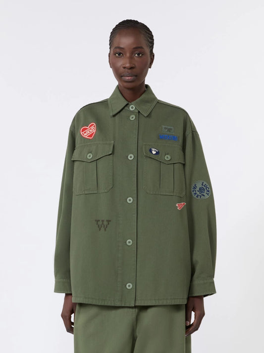 WEEKEND MAX MARA GIACCA RAZZA KAKI