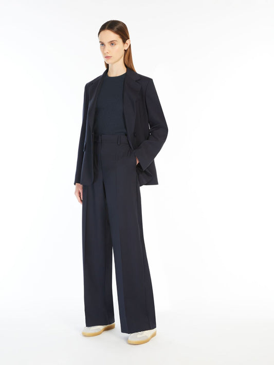 WEEKEND MAX MARA PANTALONE VISIVO BLU