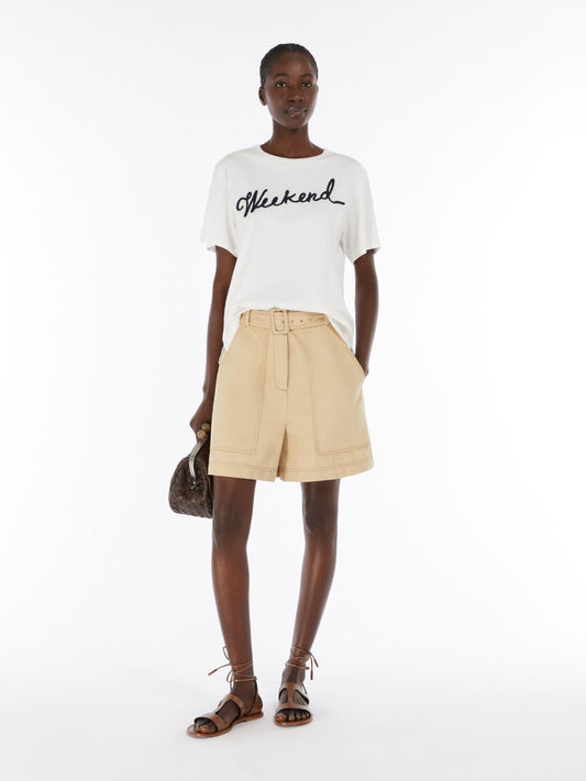 WEEKEND MAX MARA BERMUDA CIRINO SABBIA
