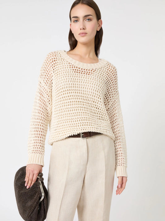 WEEKEND MAX MARA MAGLIA ONIRICA ECRU