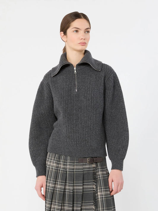 WEEKEND MAX MARA MAGLIA LASER ANTRACITE