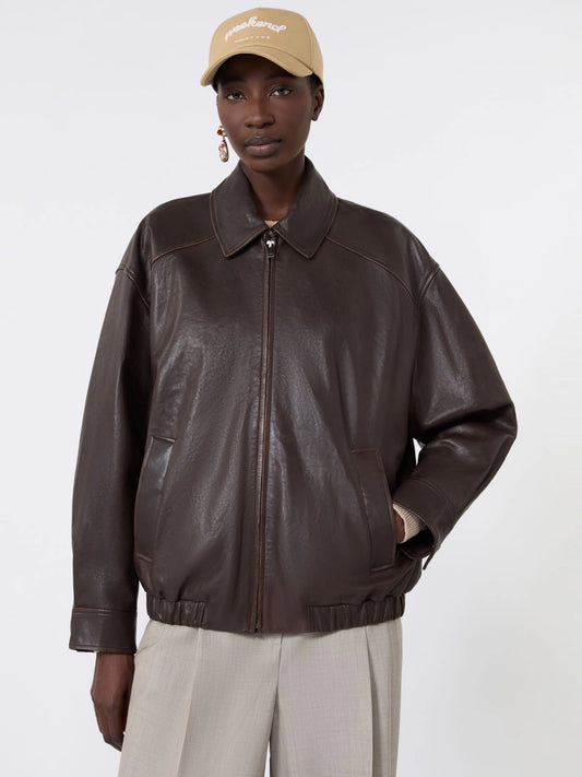WEEKEND MAX MARA GIUBBINO "COSE" TESTA MORO