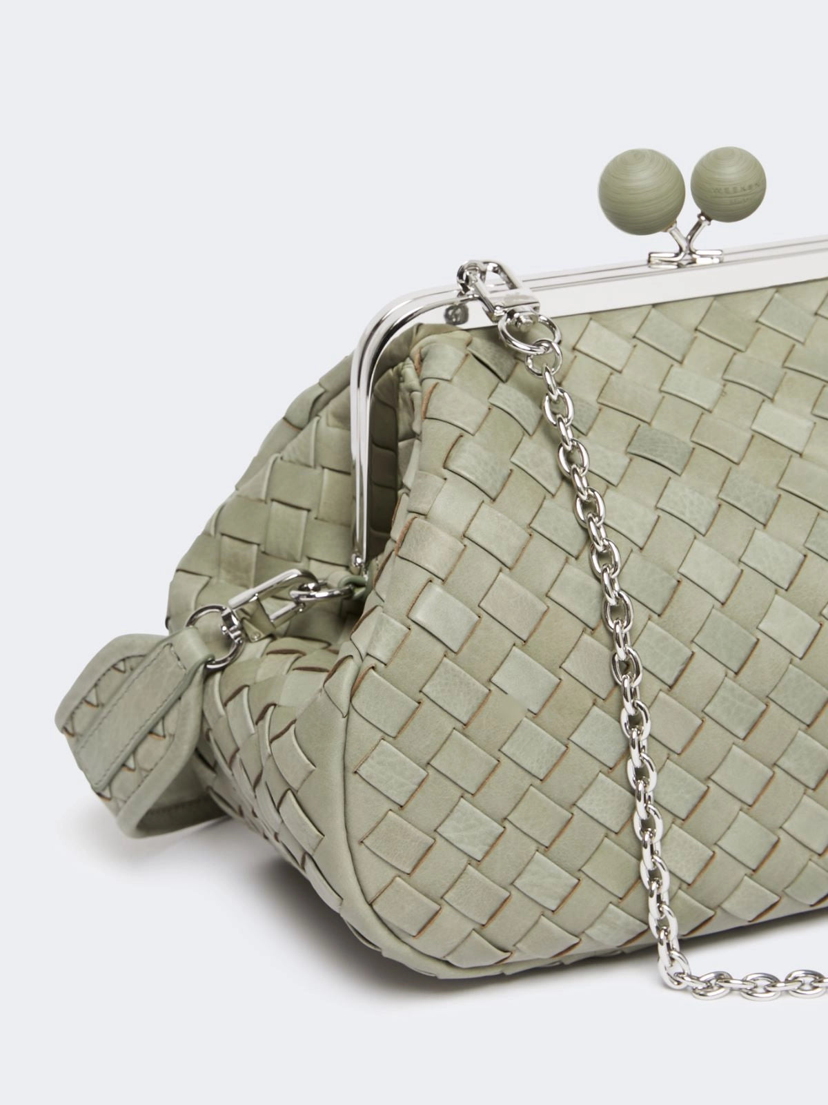 WEEKEND MAX MARA BORSA PANCIA VERDE