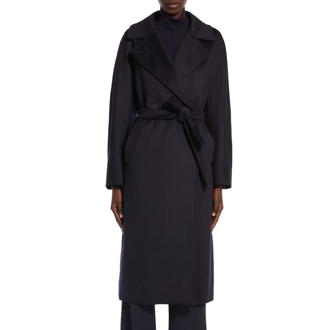 WEEKEND MAX MARA CAPPOTTO RESINA BLU