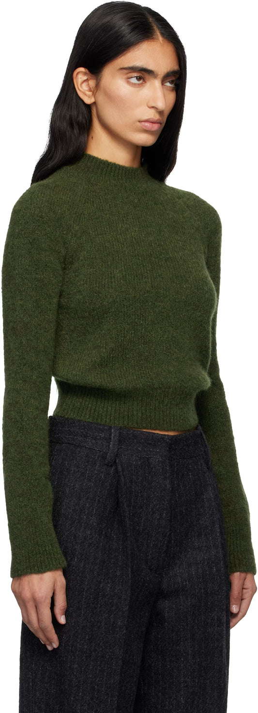 DRIES VAN NOTEN MAGLIONE TEXAS GREEN