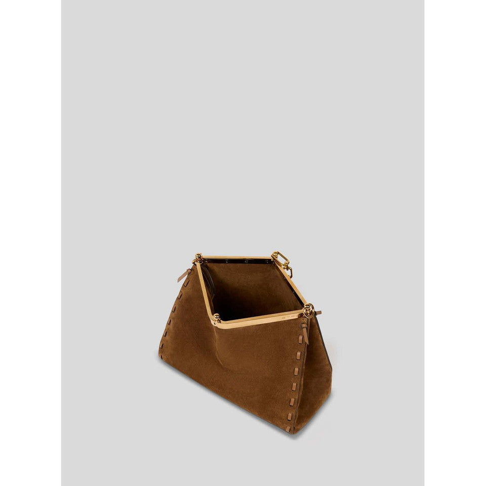 ETRO BORSA VELA MEDIA BROWN