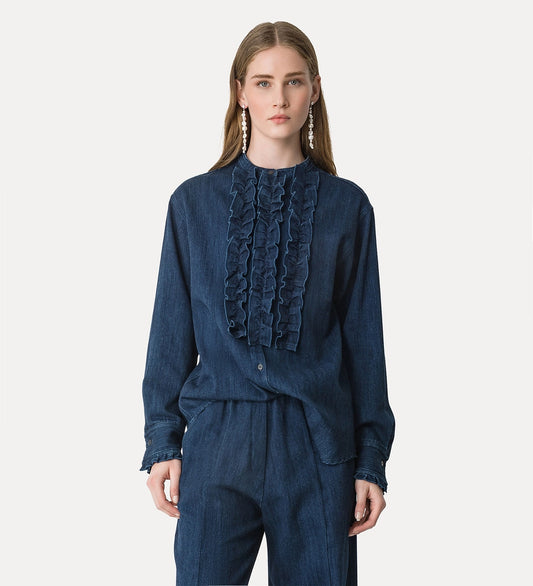 FORTE FORTE CAMICIA DENIM