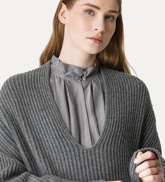 FORTE FORTE MAGLIONE GRIGIO