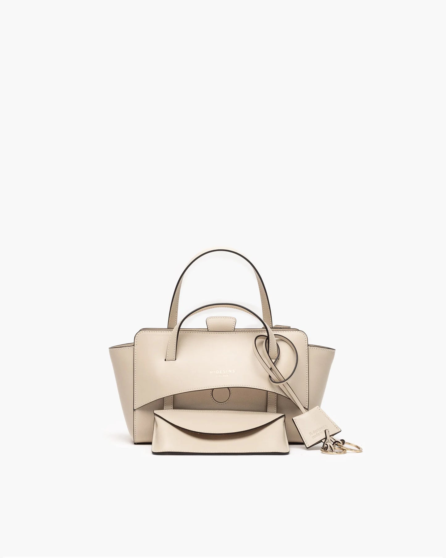 HIDESINS BORSA FLAP S PREMIERE - BUTTER