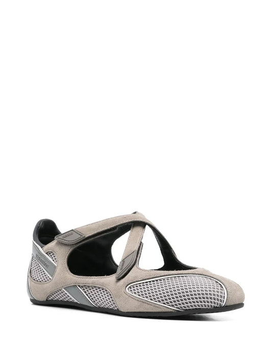 THE ATTICO SNEAKER BALLERINA FLOOR01 GREY