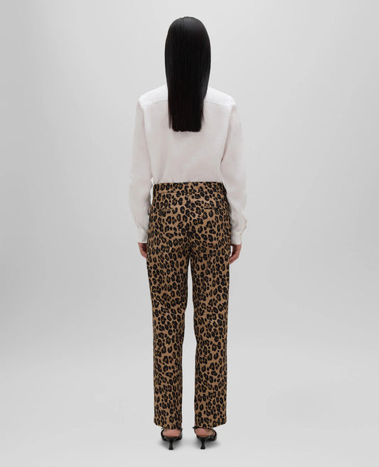 ASPESI PANTALONE ANIMALIER