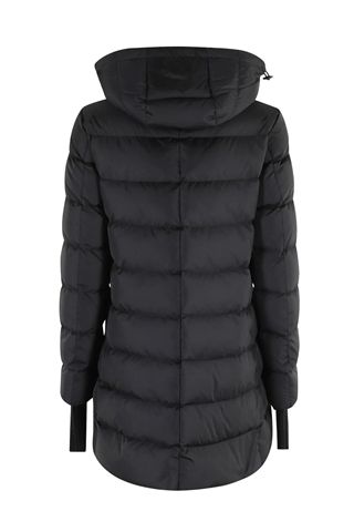 HERNO PIUMINO MIDI NERO ESPRESSO