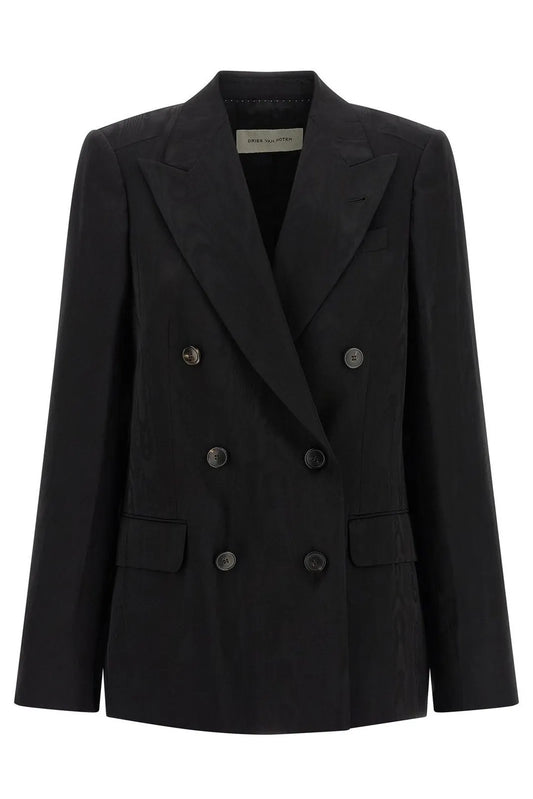 DRIES VAN NOTEN GIACCA BARRYSTA BLACK