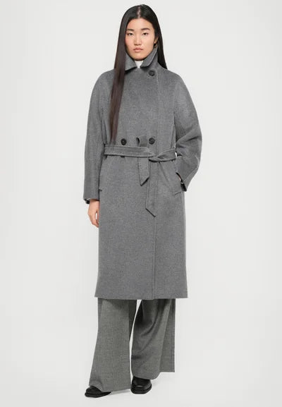 WEEKEND MAX MARA CAPPOTTO RESINA GRIGIO