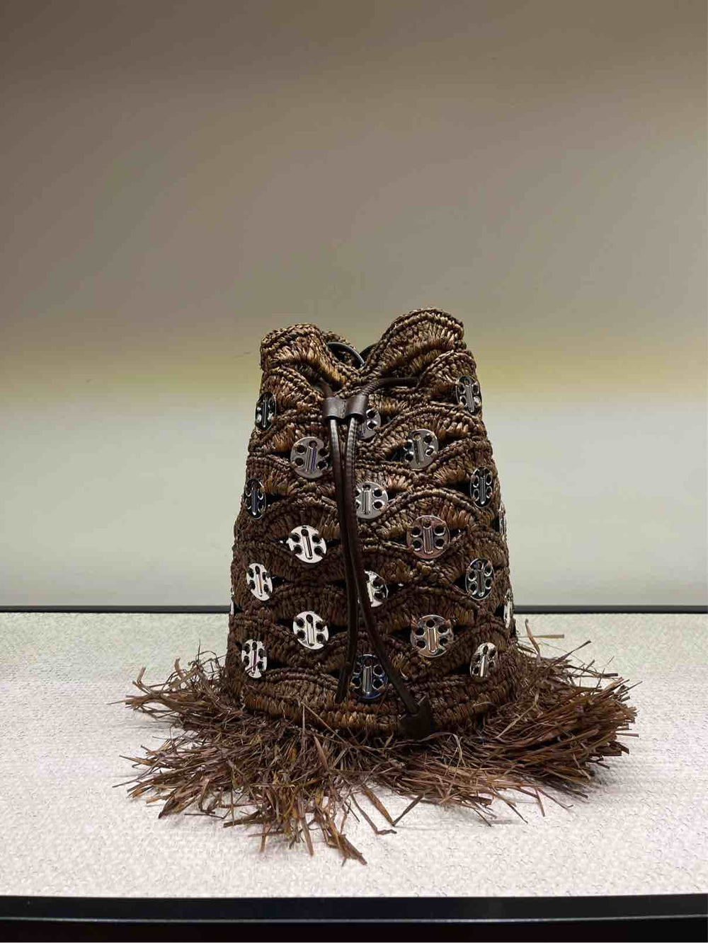 RABANNE BORSA SECCHIELLO BROWN