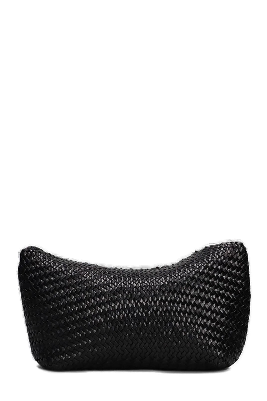 DRAGON DIFFUSION BORSA CORSINA WEAVE BLACK