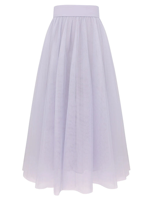ZIMMERMANN GONNA TULLE LILAC