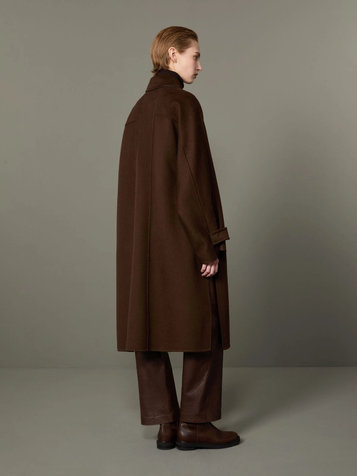 MAX MARA CAPPOTTO ZEBRA MARRONE BLU