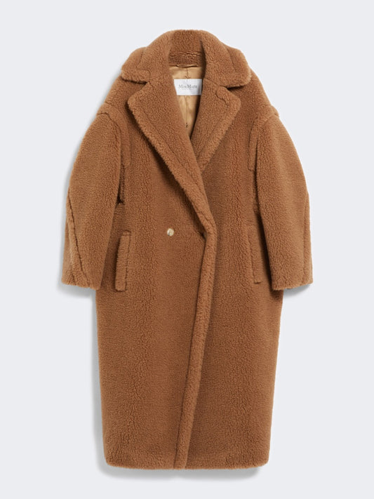 MAX MARA CAPPOTTO TEDDY CAMMELLO