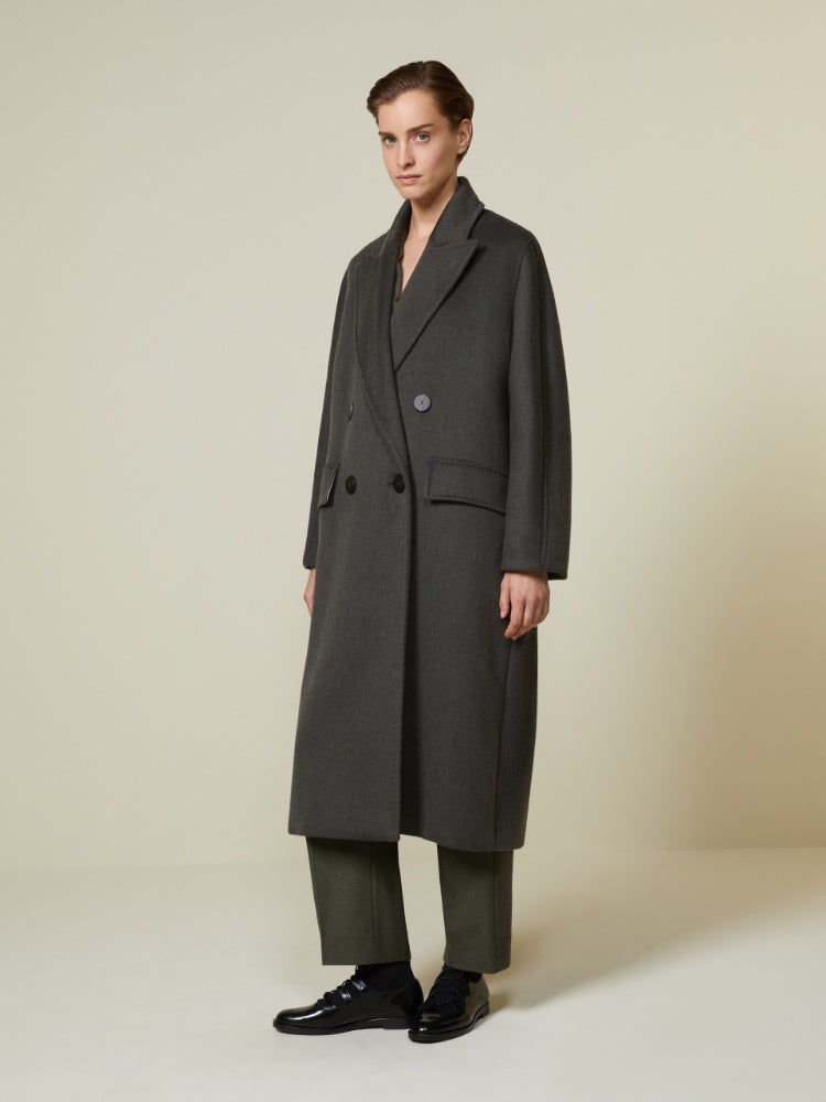 MAX MARA ATELIER CAPPOTTO ANGUS LODEN
