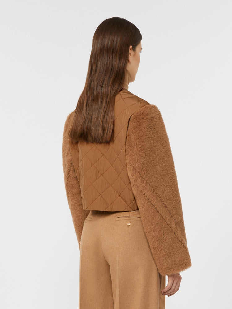 MAX MARA GIUBBINO GILET SANTOS CAMMELLO