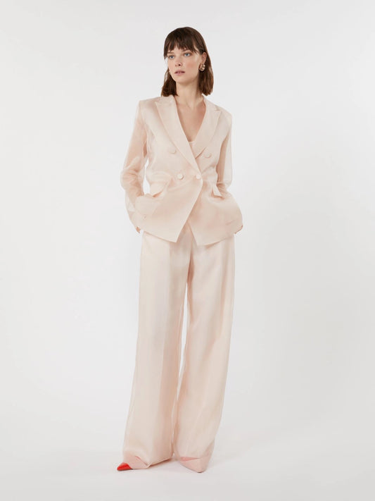 MAX MARA BLAZER SLOGAN ROSA