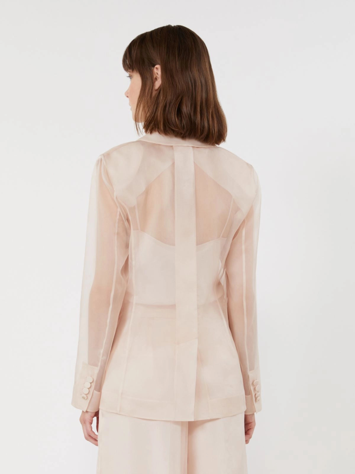 MAX MARA BLAZER SLOGAN ROSA