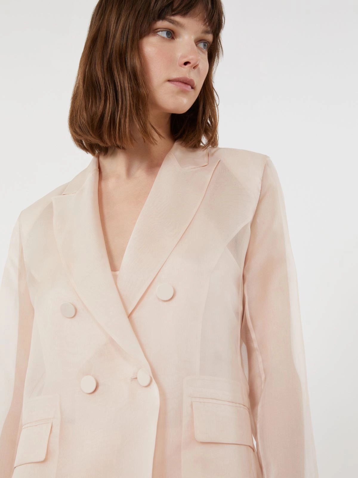 MAX MARA BLAZER SLOGAN ROSA