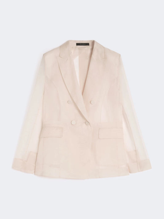 MAX MARA BLAZER SLOGAN ROSA
